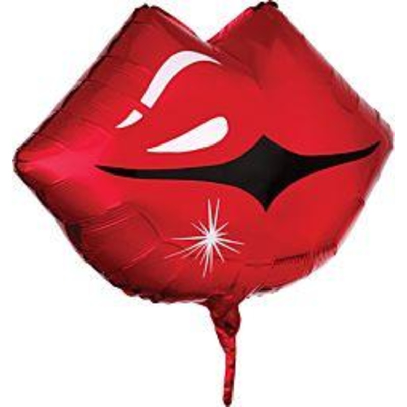 17" KISSY LIPS