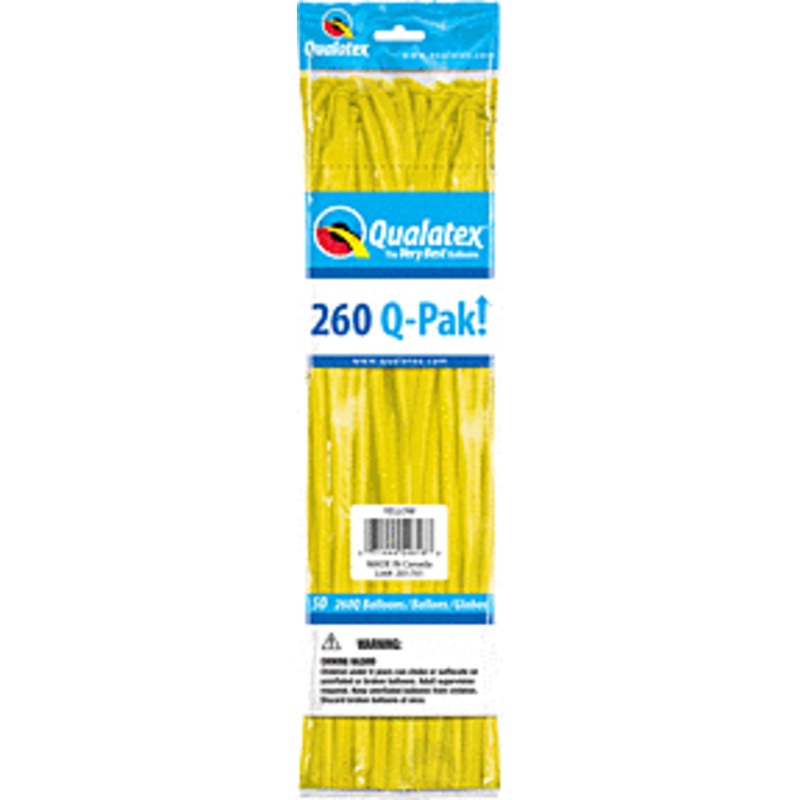 260 Qualatex 50 ct. (Various Colors)