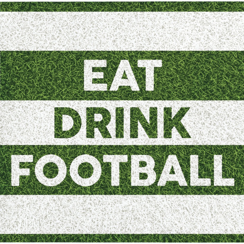 Football Fun  Beverage Napkins 16 ct.