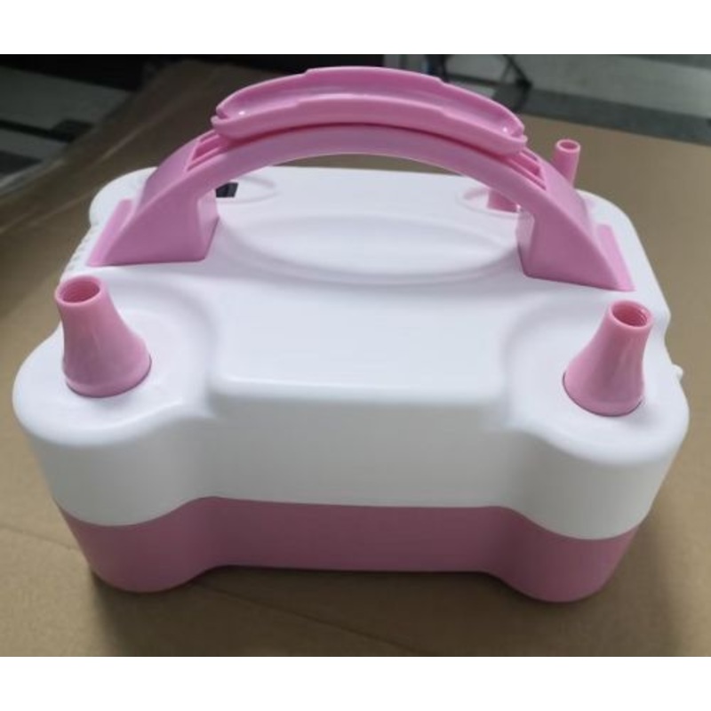 Pink & White Electric Balloon Air Inflator 600w