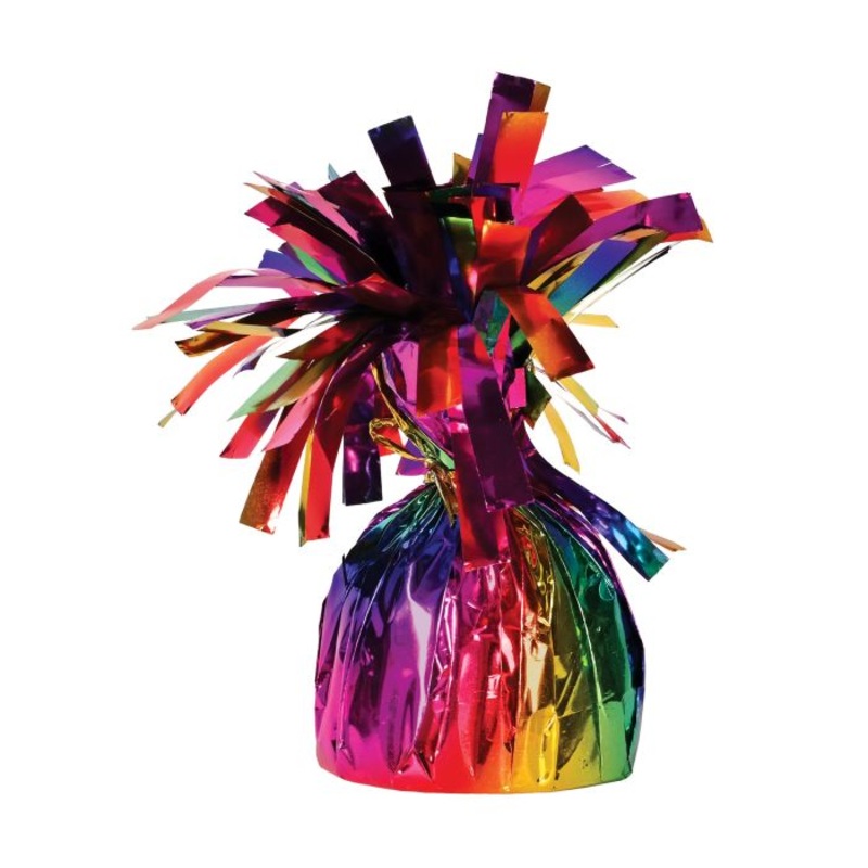 RAINBOW  FOIL BALLOON WEIGHT