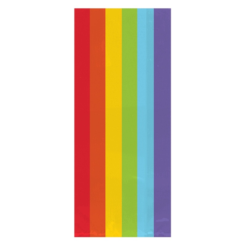 RAINBOW LARGE PARTY BAGS  25 CT.