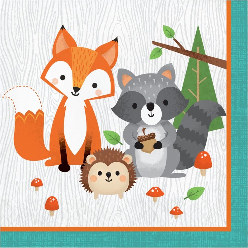 WILD ONE LUNCH NAPKINS 16 CT.