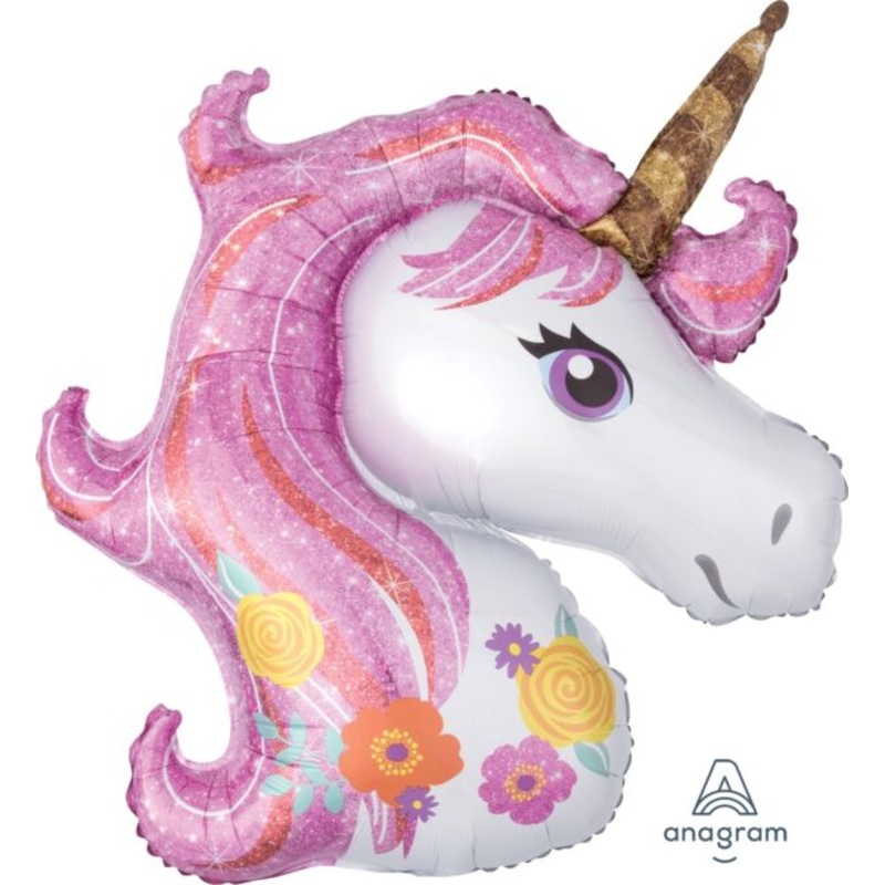 33" Magical Unicorn Foil Balloon