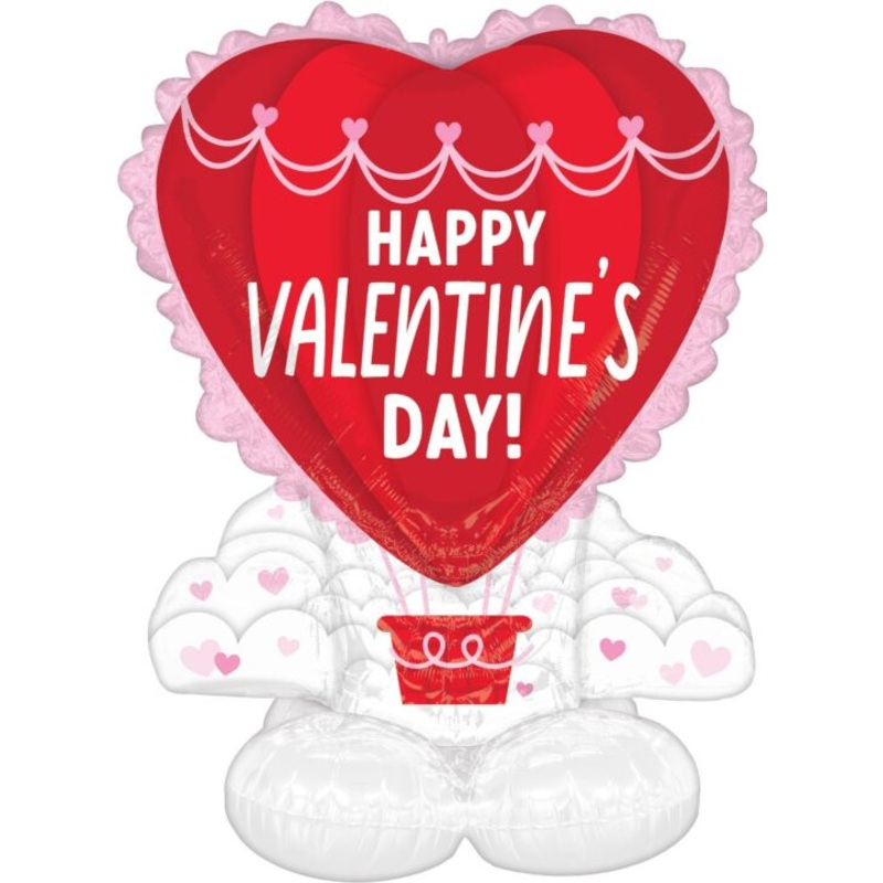 50" Valentine Hot Air Balloon Airloonz