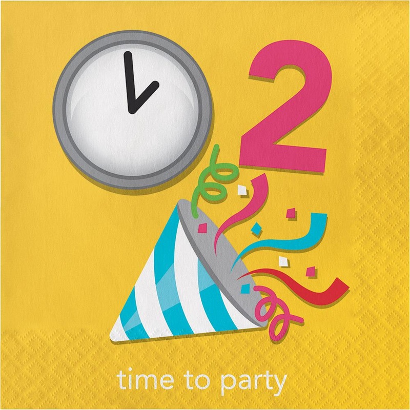 Time To Party  Luncheon Napkins 16 ct.