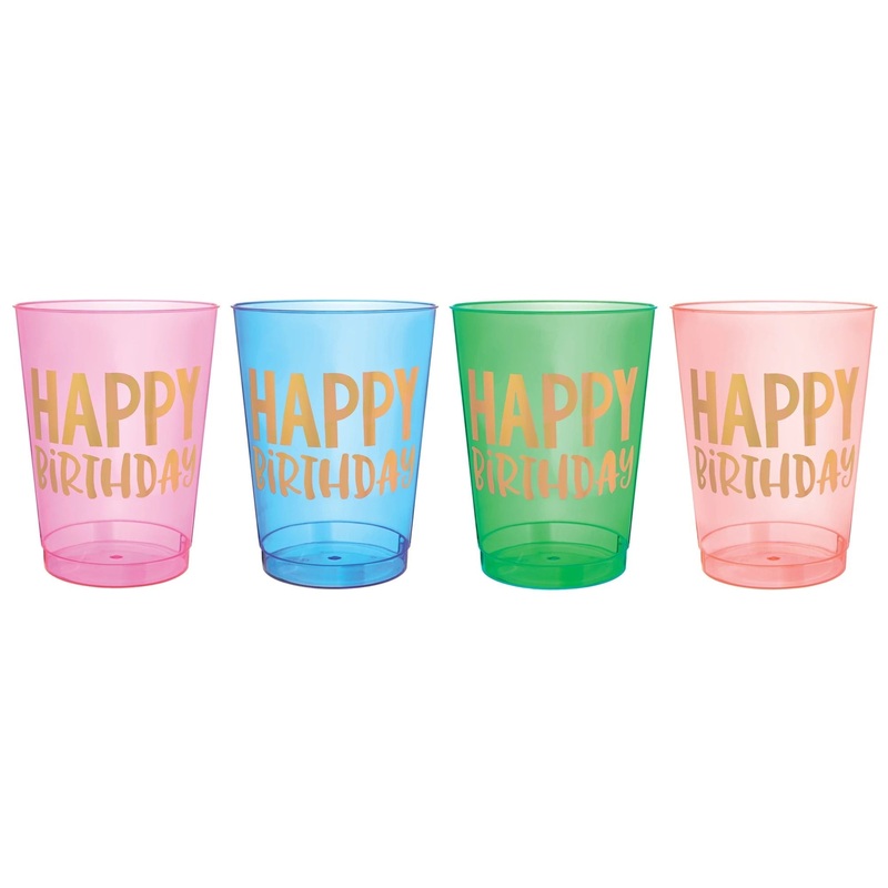 10oz. Happy Dots Assorted Tumblers 20 ct.