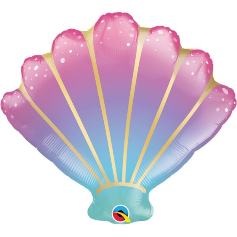 21" Sea Shell Ombre Foil