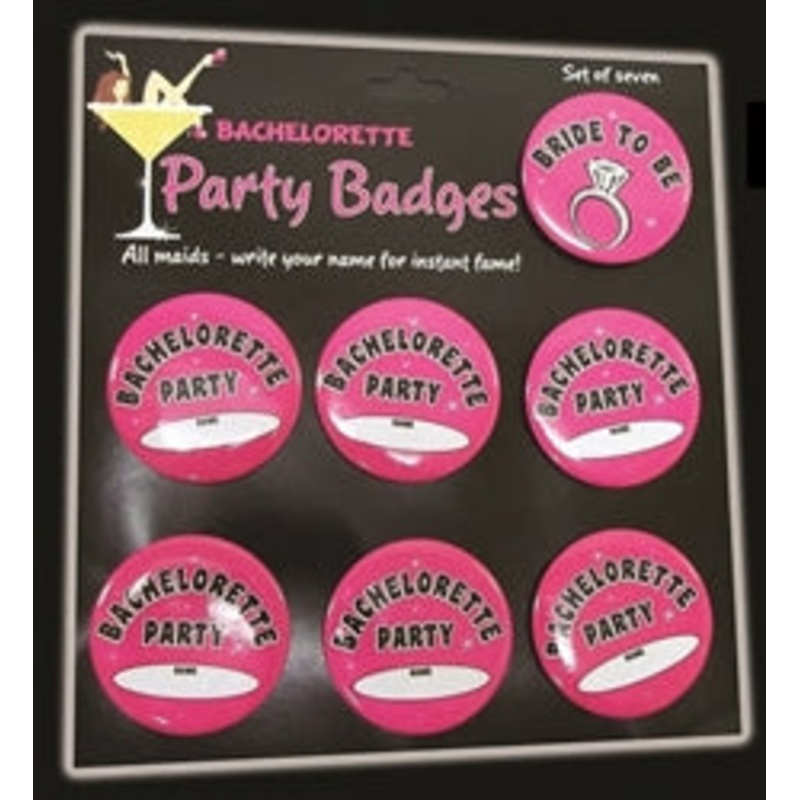 Bachelorette Party Badges