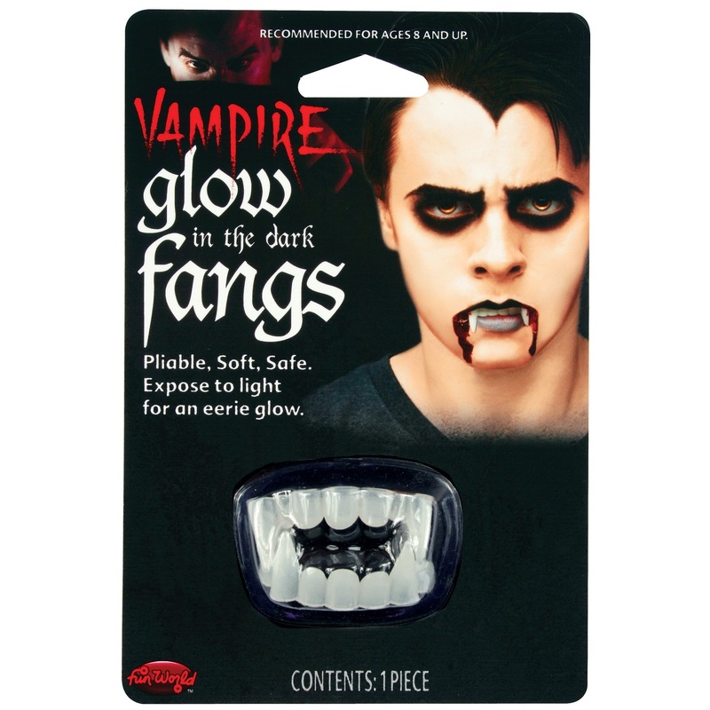 Glow-In-Dark Fangs