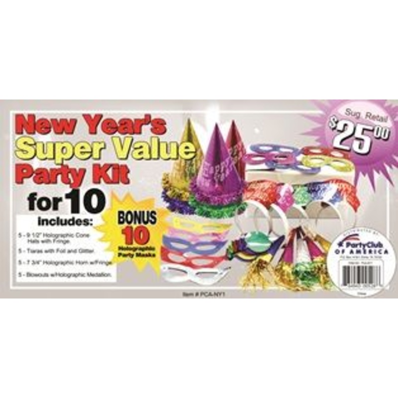 New Year's Party Kit for 10