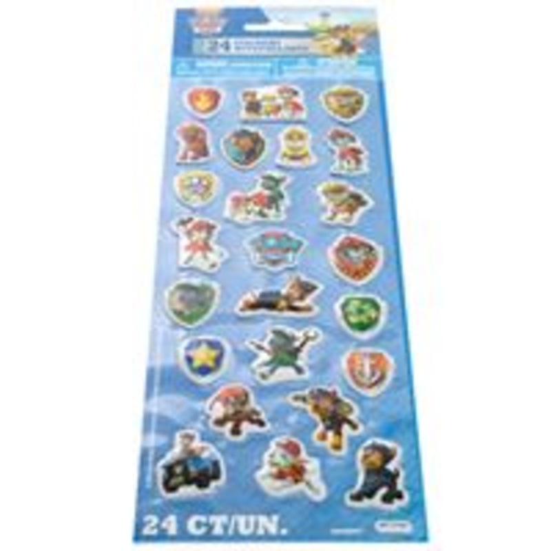 Paw Patrol Puffy Sticker Sheet  1ct