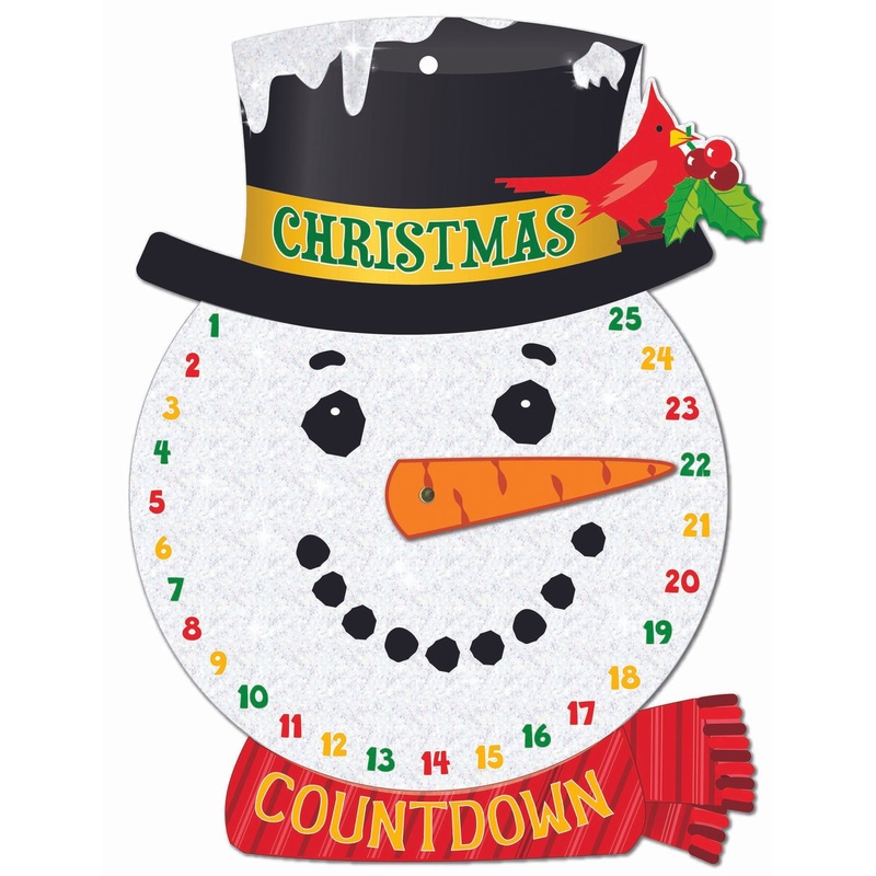 SNOWMAN COUNTDOWN CALENDAR
