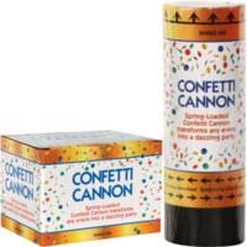 4" Circle Confetti Cannon