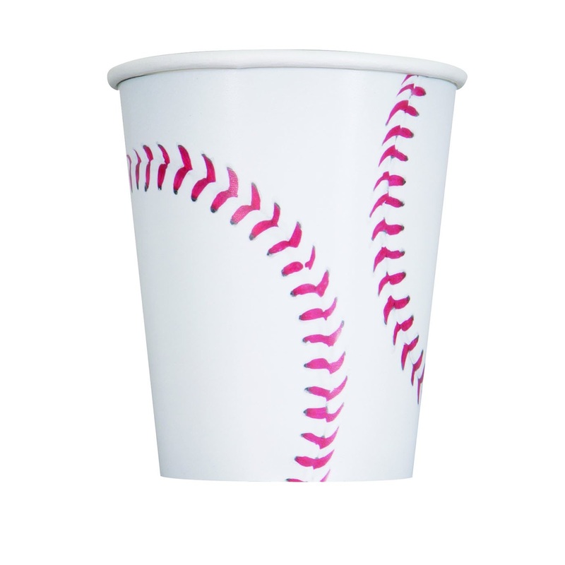 9 oz. Baseball Paper Cups 8 ct.