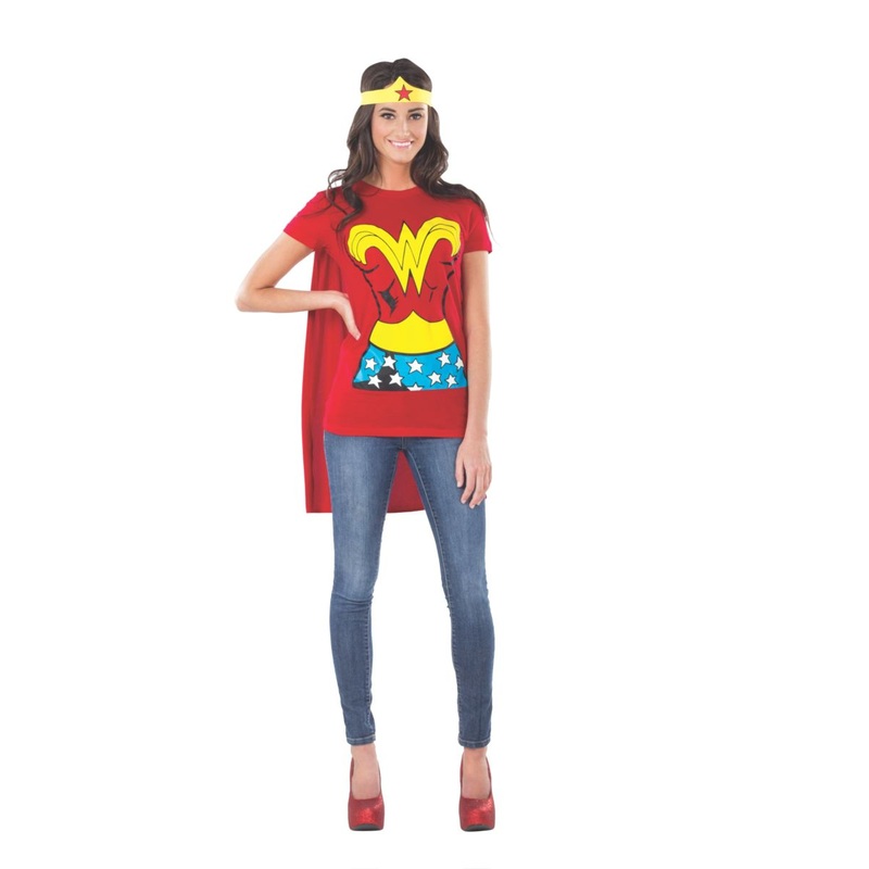 Adult Wonder Woman T-Shirt Costume