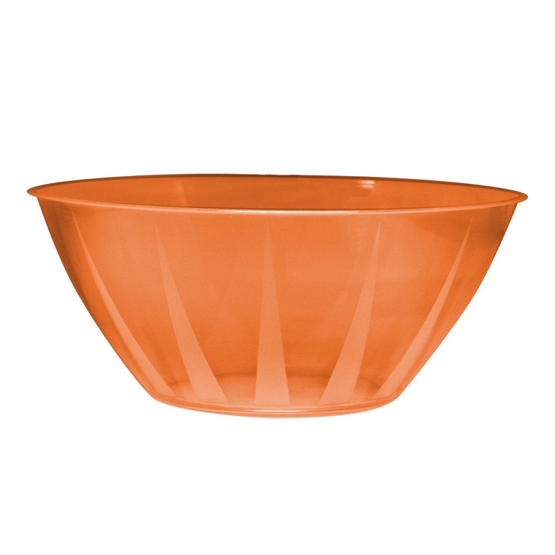 NEON ORANGE  160 oz. Bowl  1 CT.