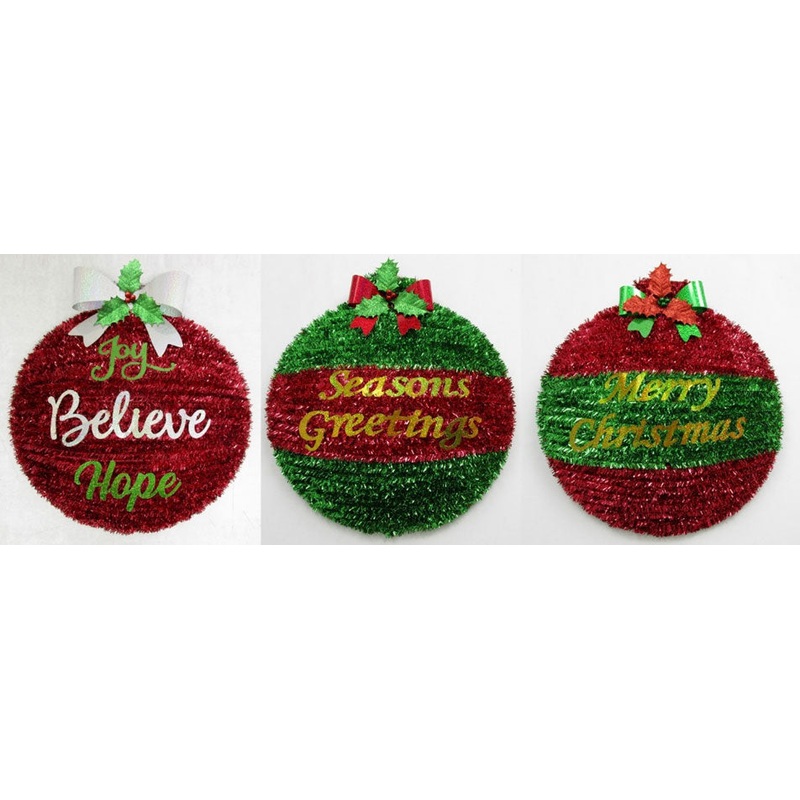 18" ORNAMENT ASSORTED