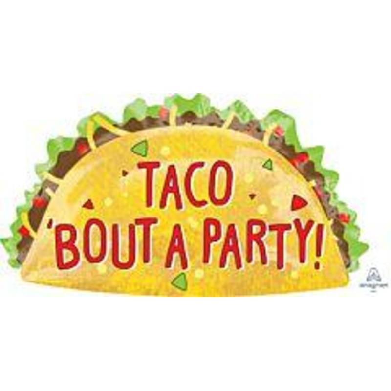 33" TACO PARTY SHAPE