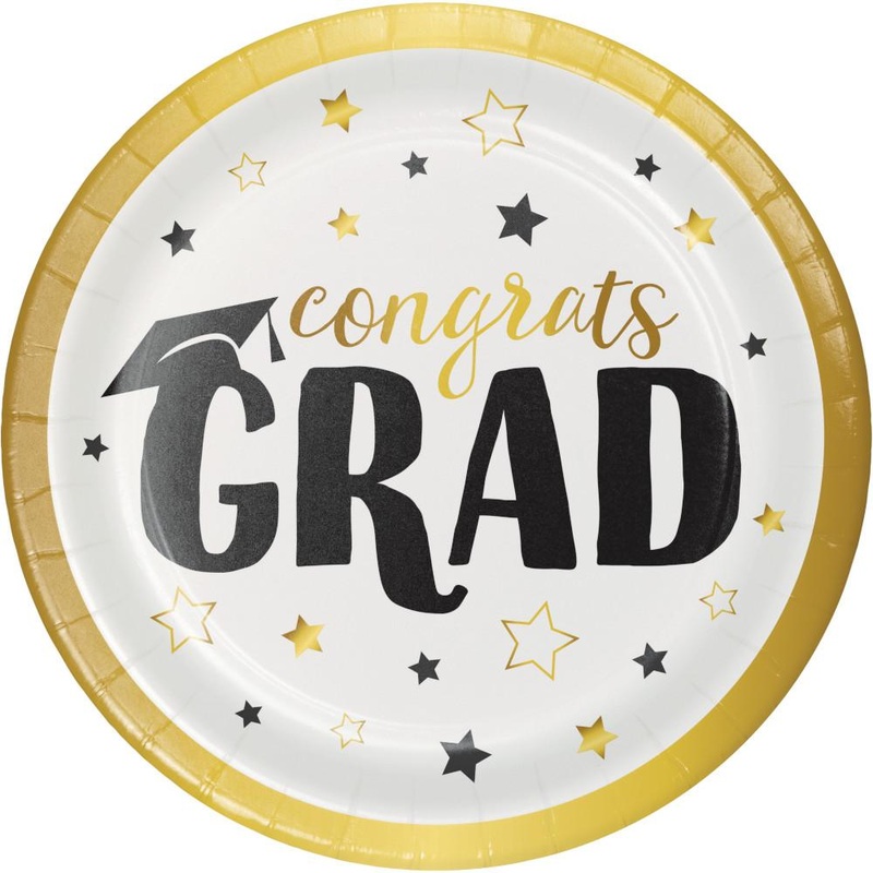7 in. Grad Adventure Dessert Plates 8 ct.