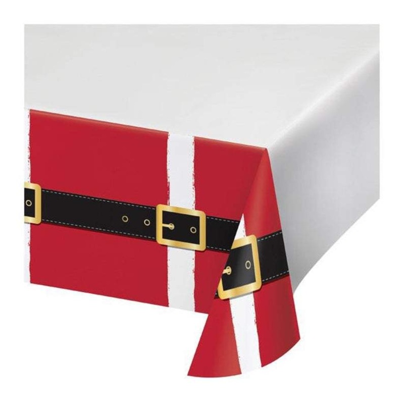 Santa Fun Plastic Tablecover 1 ct.