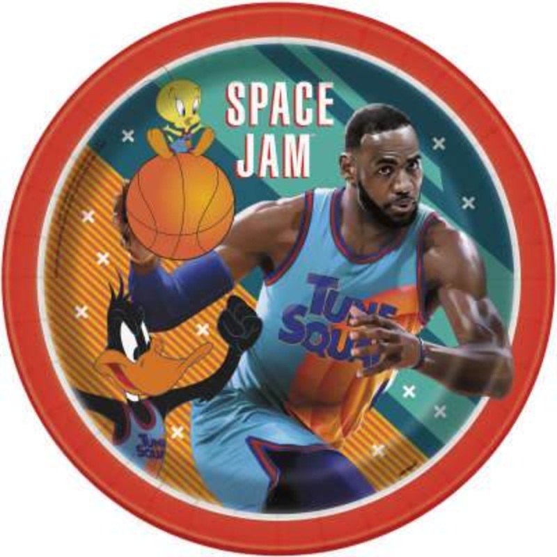 Space Jam Round 9" Dinner Plates 8ct