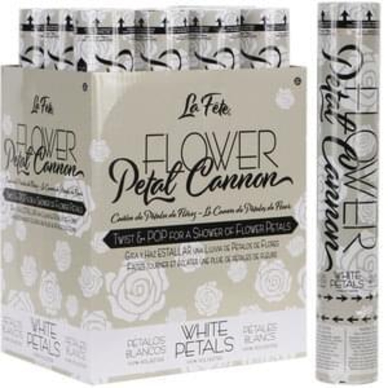 12" FLOWER PETAL CANNON