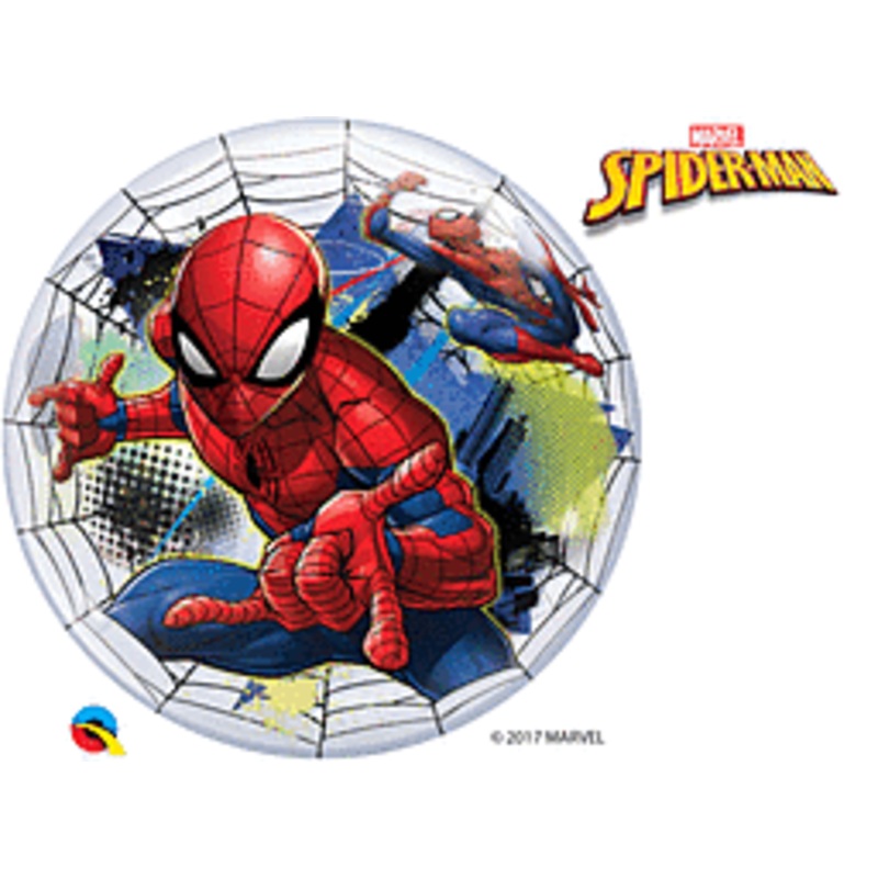 22" Spiderman Web Slinger Bubble Balloon