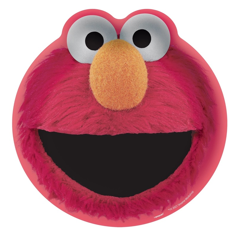 7" Everyday Sesame Street Shaped Plates 8 ct.