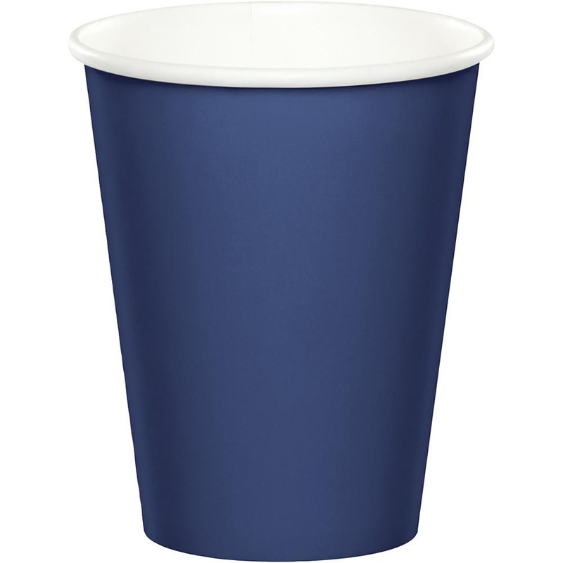 9 oz. Navy Paper Cups 24 ct.
