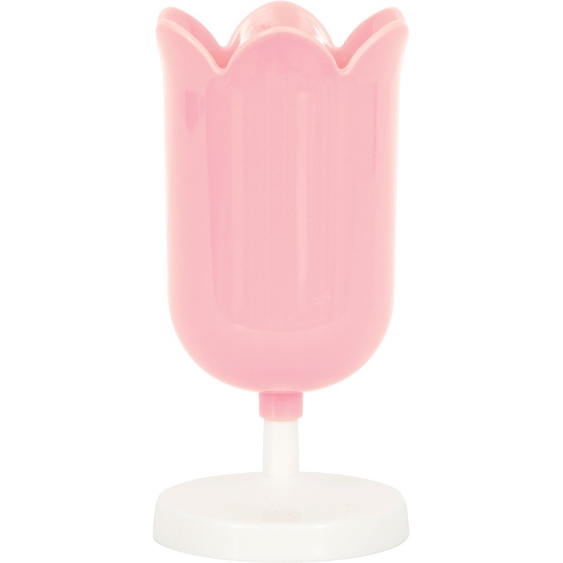 Pink Flower Shaped 7oz Plastic Cup