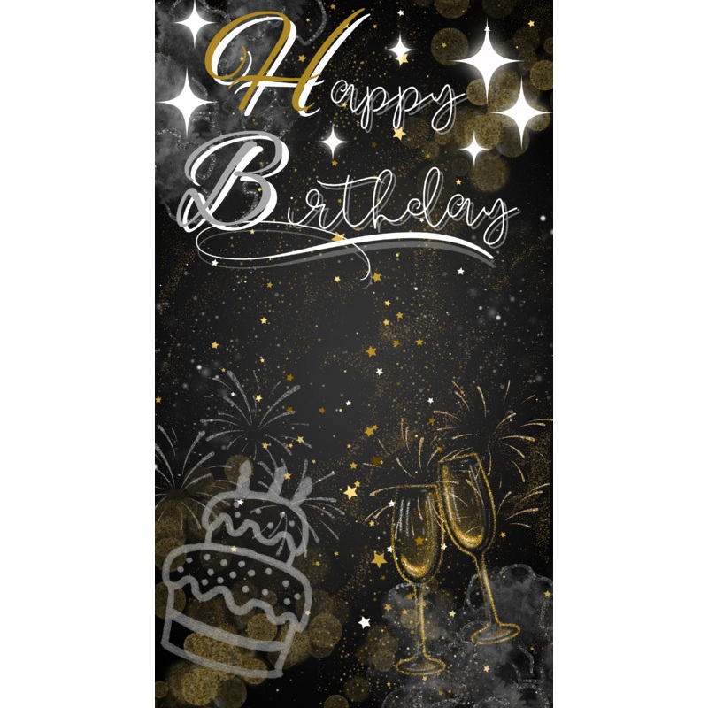 Premade Backdrop 54" X 72"