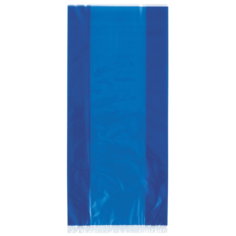 Royal Blue Cellophane Bags  30 ct.
