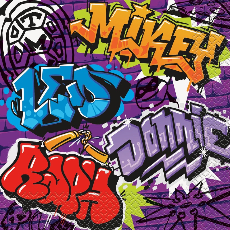 TMNT Mutant Mayhem Luncheon Napkins  16ct