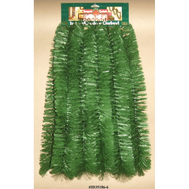 10" Green Pine Garland