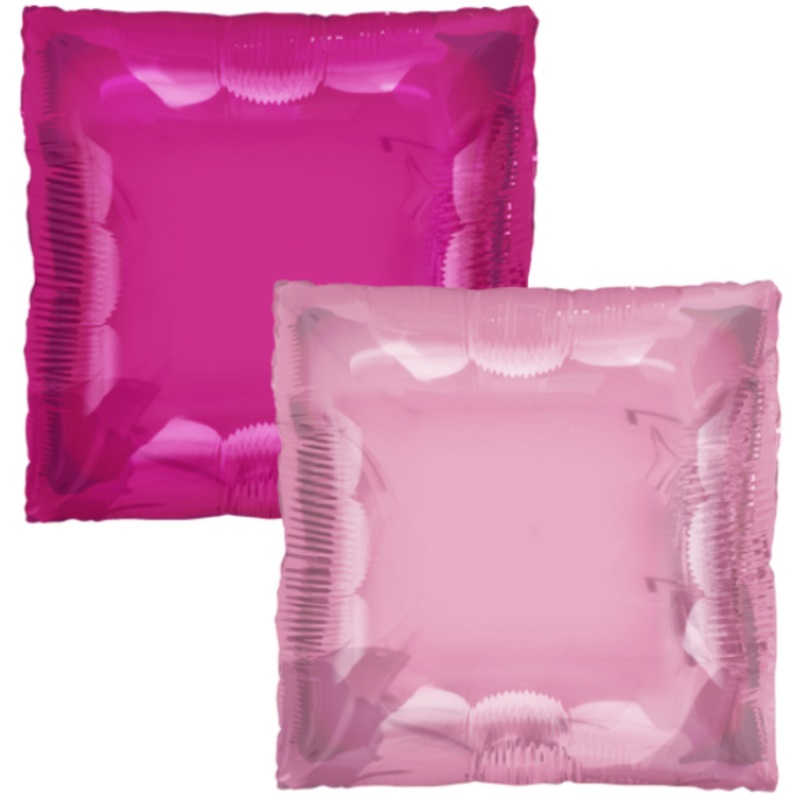 24" Square Panel Baby Pink Fuchsia