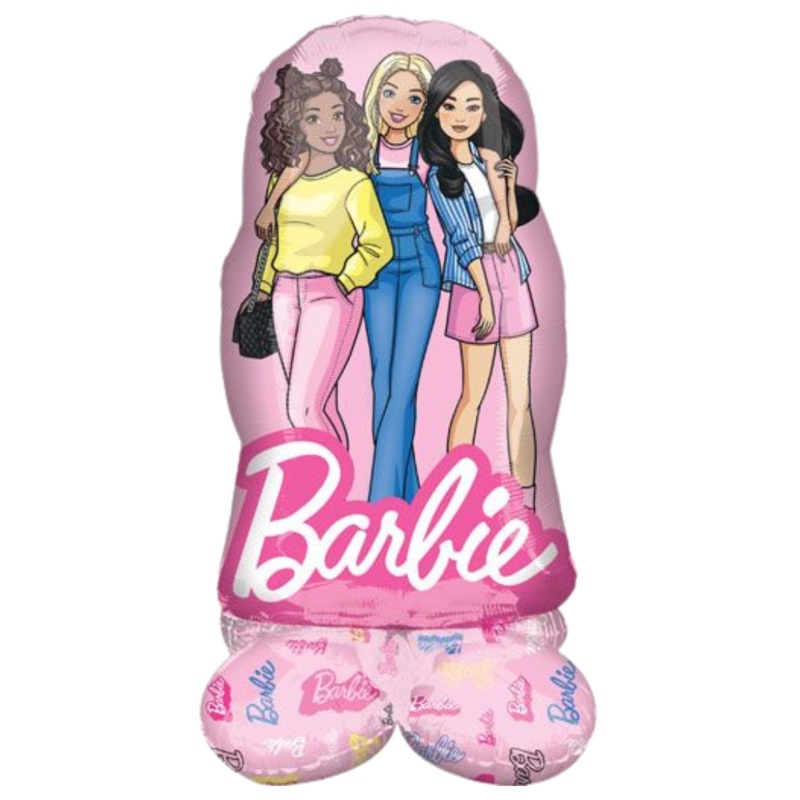 37" Airloonz Jr. Barbie And Friends