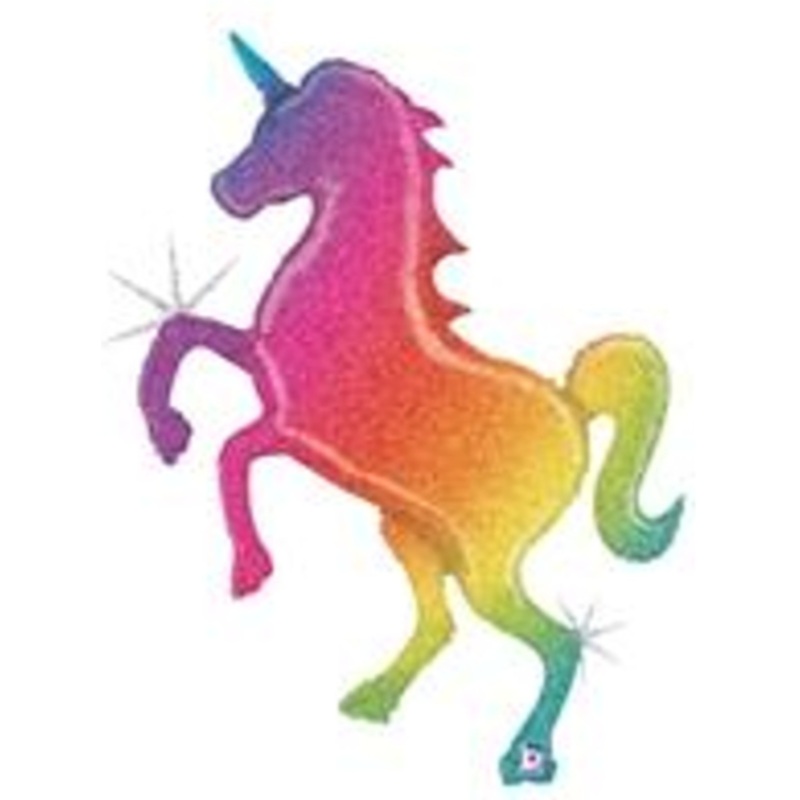 54" Unicorn Body Glitter