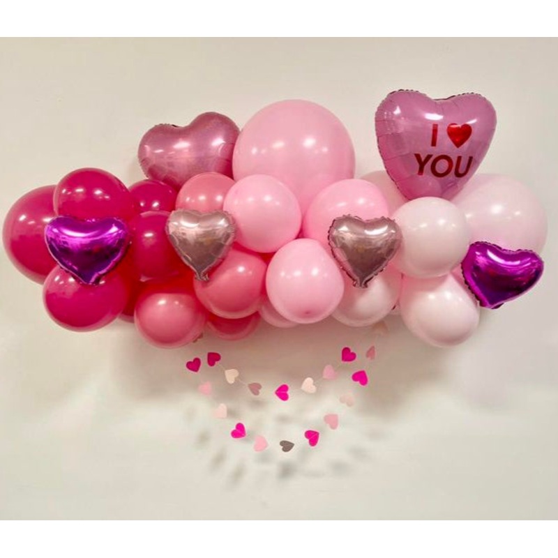 Oh So Pink 5 foot Balloon Garland