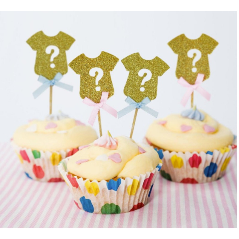 Shiny Cupcake Toppers