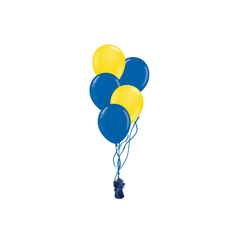 Table Bouquet - 5 Latex Balloons