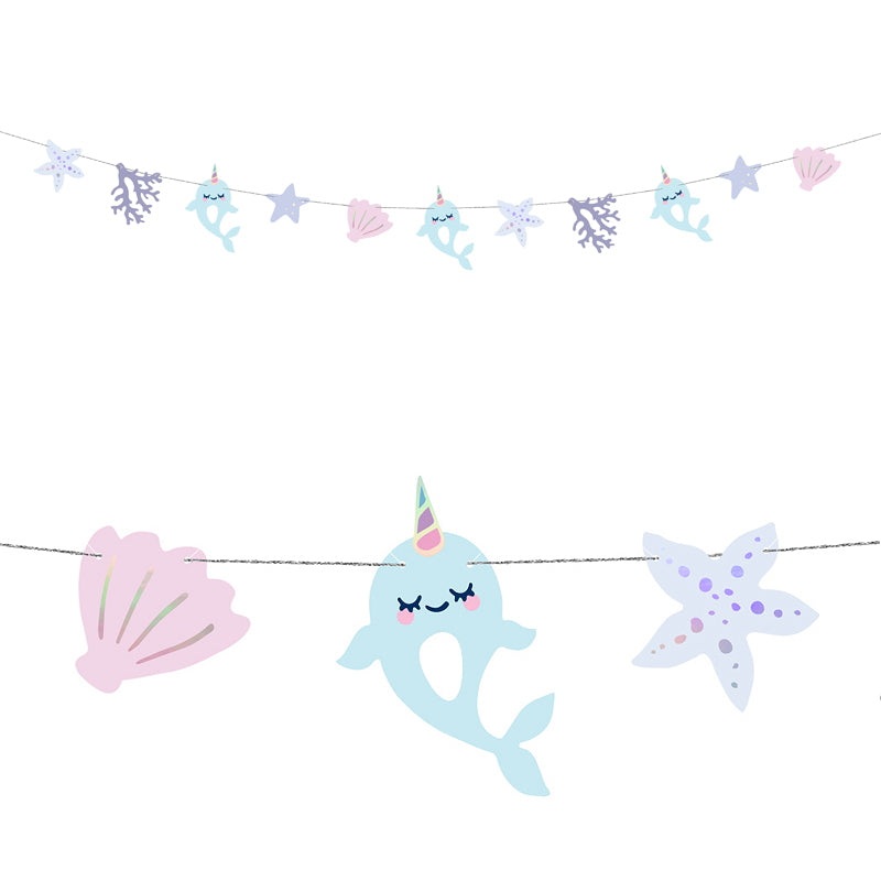 Under the Sea Ocean Garland Banner Decoration 2 Metres
