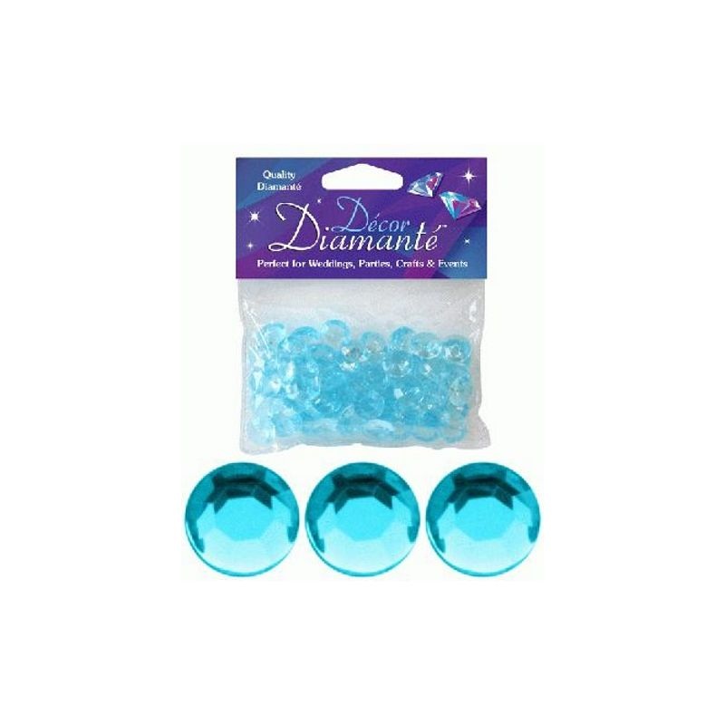 Baby Blue Wedding Gems for Tables 28 Grams