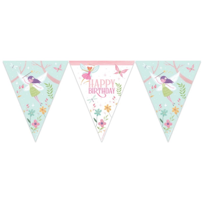 Forest Fairy Bunting Party Decoration 3.7 Metres