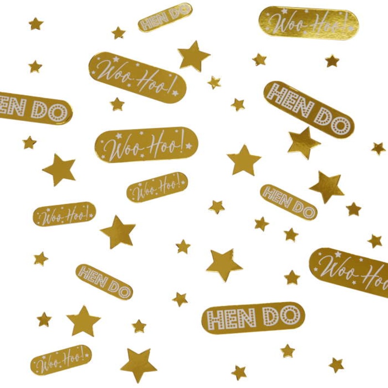 Woo Hoo Hen Party Table Confetti Decoration 14 Grams