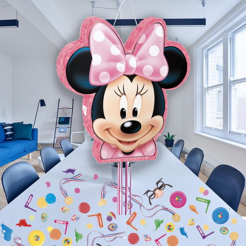 Minnie Mouse Pinata with Fillers & Accessories