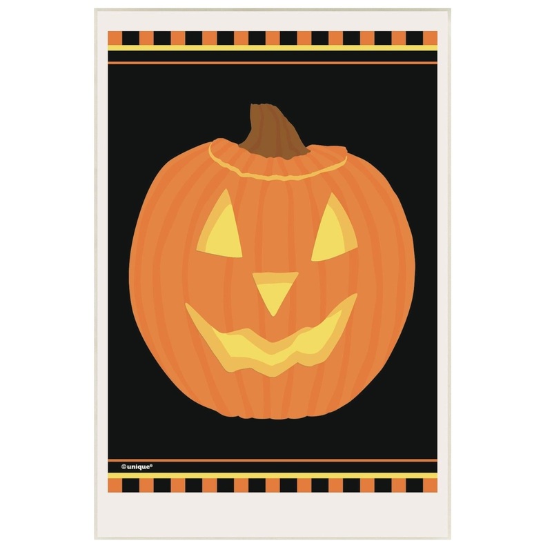 Trick or Treat Halloween Pumpkin Favour Bags Pack of 50