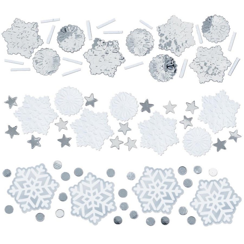 Snowflake Christmas Party Table Confetti 34 grams