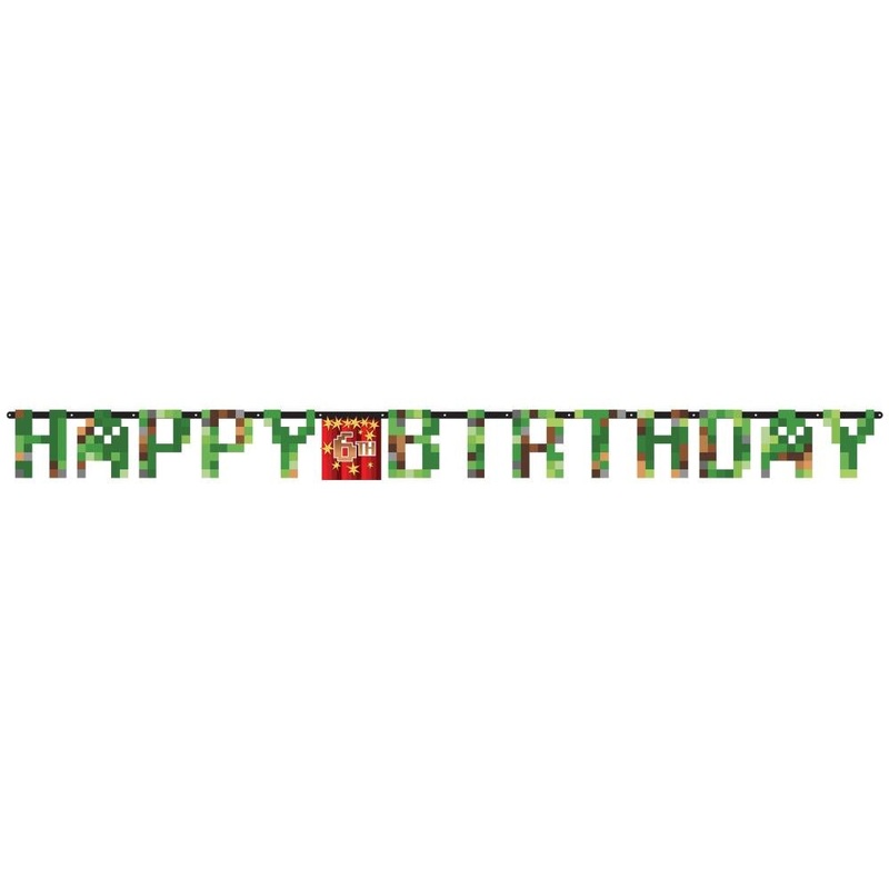 TNT Add Age Party Banner Happy Birthday 1.6 Metres