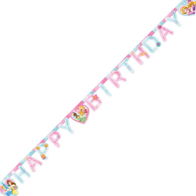 Disney Princess Story Birthday Banner 2 Metres